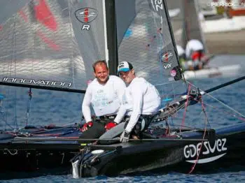 Sébastien Rogues voile athlète de haut niveau wechamp entreprise conférence