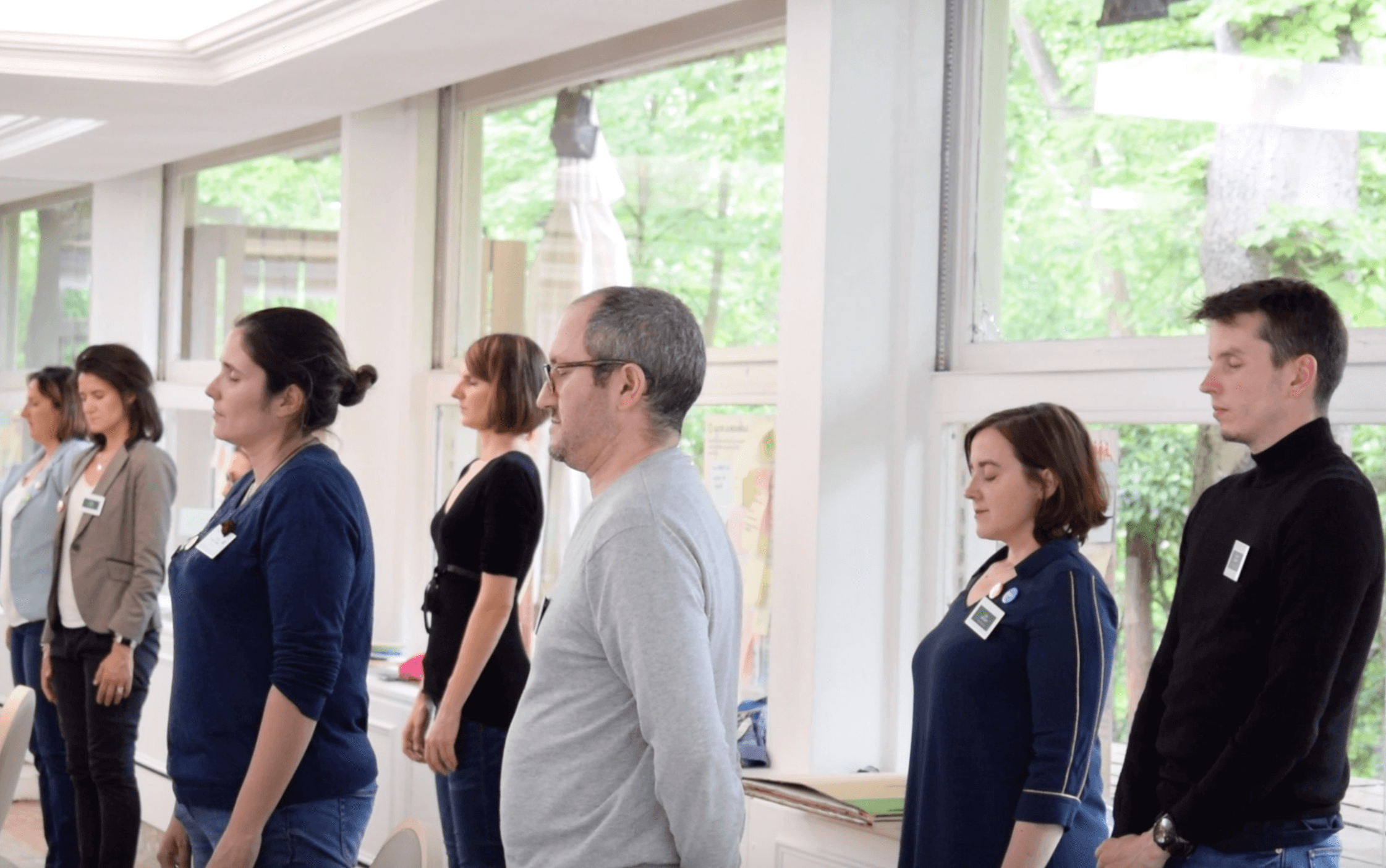 Atelier gestion du stress visualisation debout Atelier gestion du stress visualisation debout