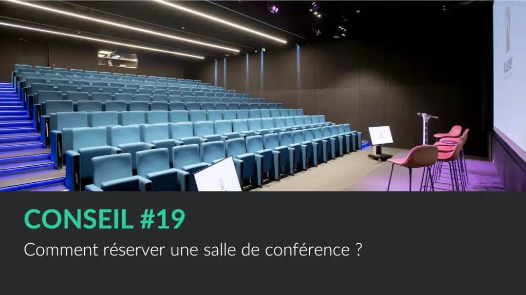 Comment réserver une salle conférence