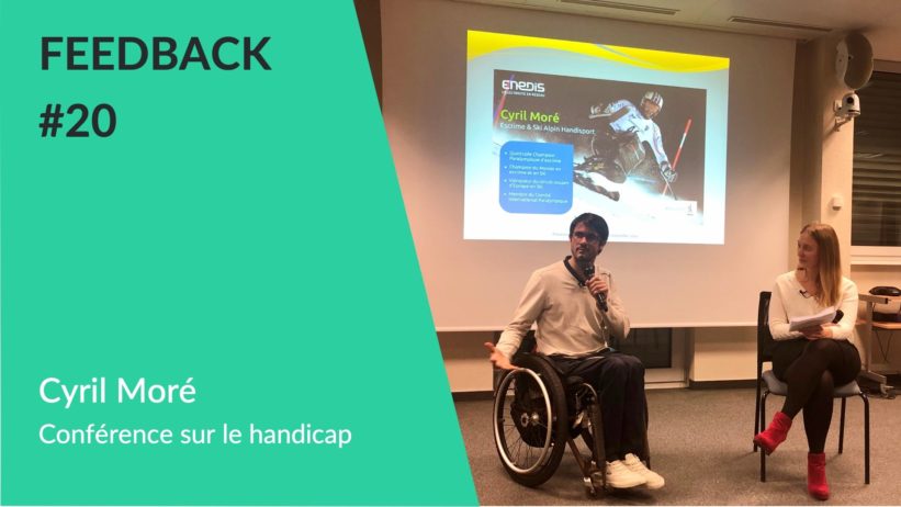 Cyril Moré Conférence handicap WeChamp - Feedback