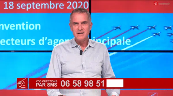 Location studio TV question par sms