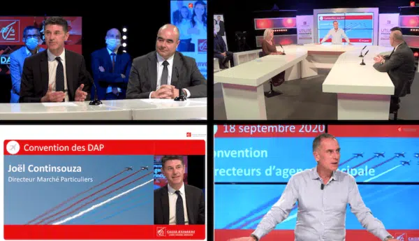 Séminaire et conférence plateau TV