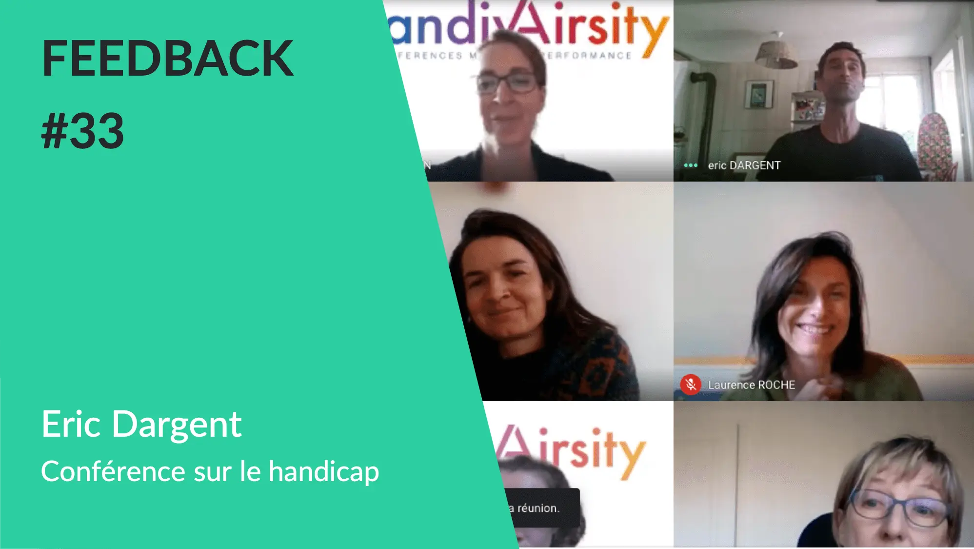 Conférence Handicap Feedback Eric Dargent