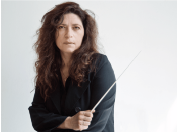 Chef d'orchestre Mélanie Lévy Thiébaut spécialiste du leadership