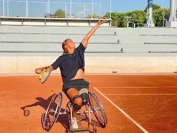 Pauline Déroulède athlète tennis fauteuil WeChamp