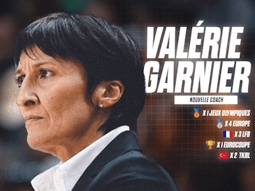 Valérie Garnier entraineur équipe de basket
