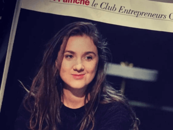 Parution journal de Jam, Marjolaine Grondin entrepreneuse