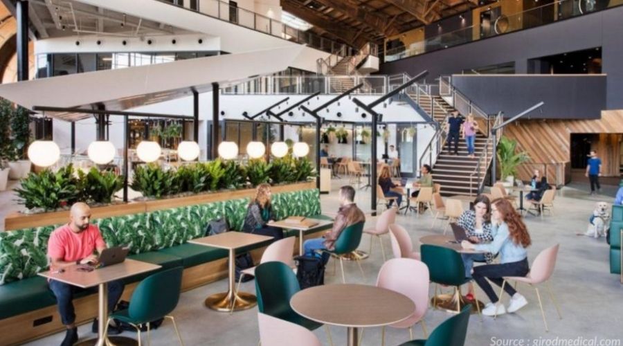 espace de travail de l'entreprise google