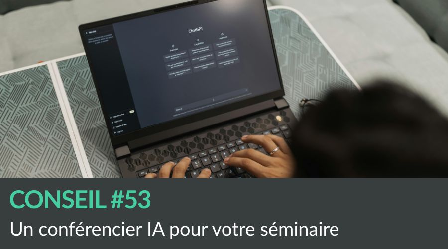 conferencier ia pour seminaire entreprise