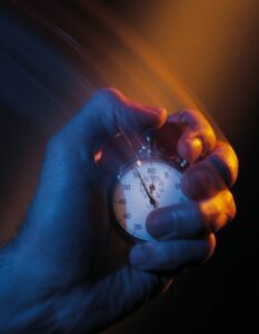 gestion du temps d'un présentateur